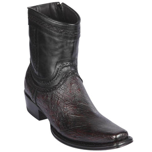 Botines de Panza de Avestruz Original Punta Europea LAB-76B9718