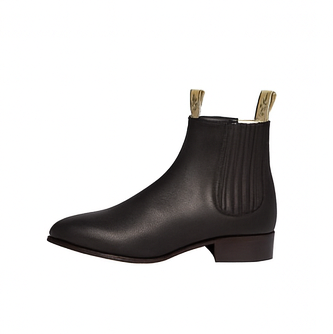 Mens Deer Black Botines