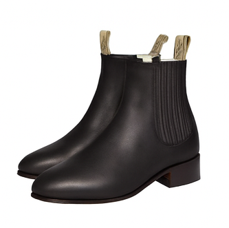 Mens Deer Black Botines