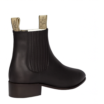 Mens Deer Black Botines
