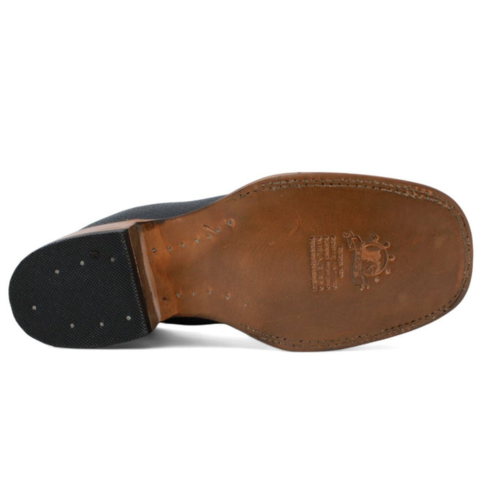 Botines Charros Quincy con Punta Cuadrada Color Negro DIE