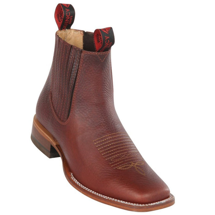 Botines Charros Quincy con Punta Cuadrada