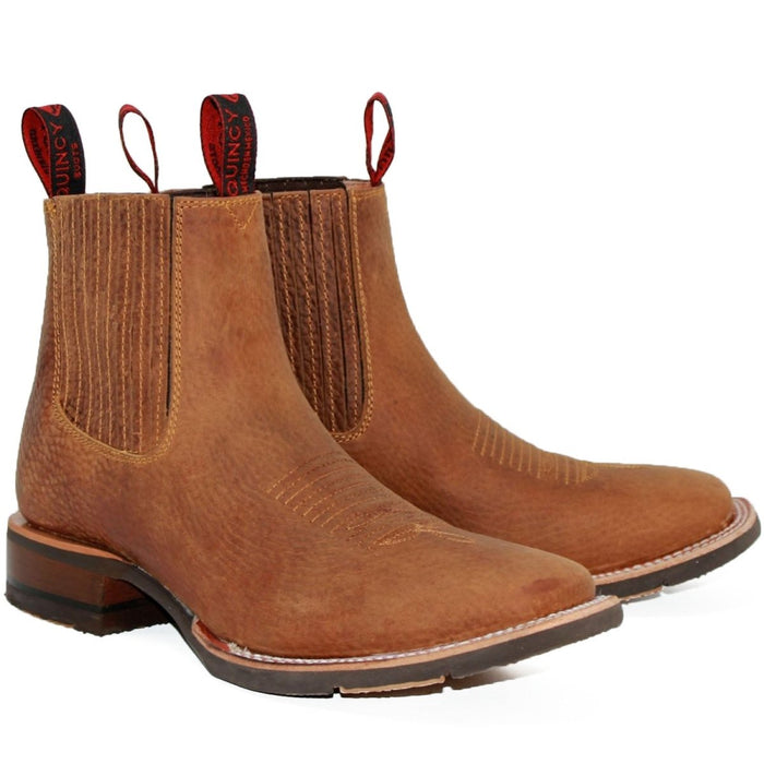 Botas Altas de Cuero con Girasoles para Mujer en Horma Rodeo