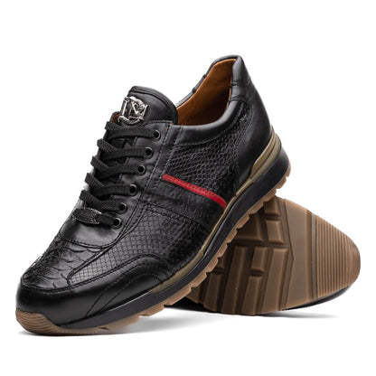 Marco Di Milano Brescia Black Leather Dress Shoes