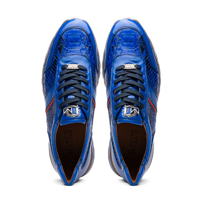 Marco Di Milano Brescia Electric Blue Leather Shoe