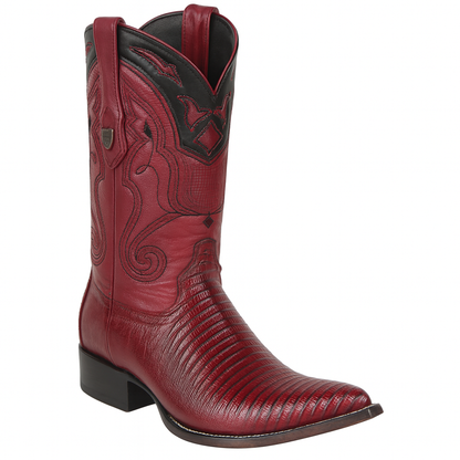 Men's Wild West Teju Lizard Skin 3X Toe Boots 29507