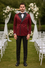 burgundy-velvet-double-breasted-tuxedo-jacket-wedding-prom