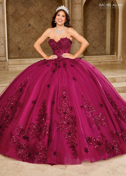 Rachel Allan RQ1163 Strapless Quinceanera Dress