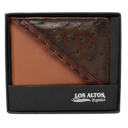 Cartera de Avestruz para Hombre CA50307