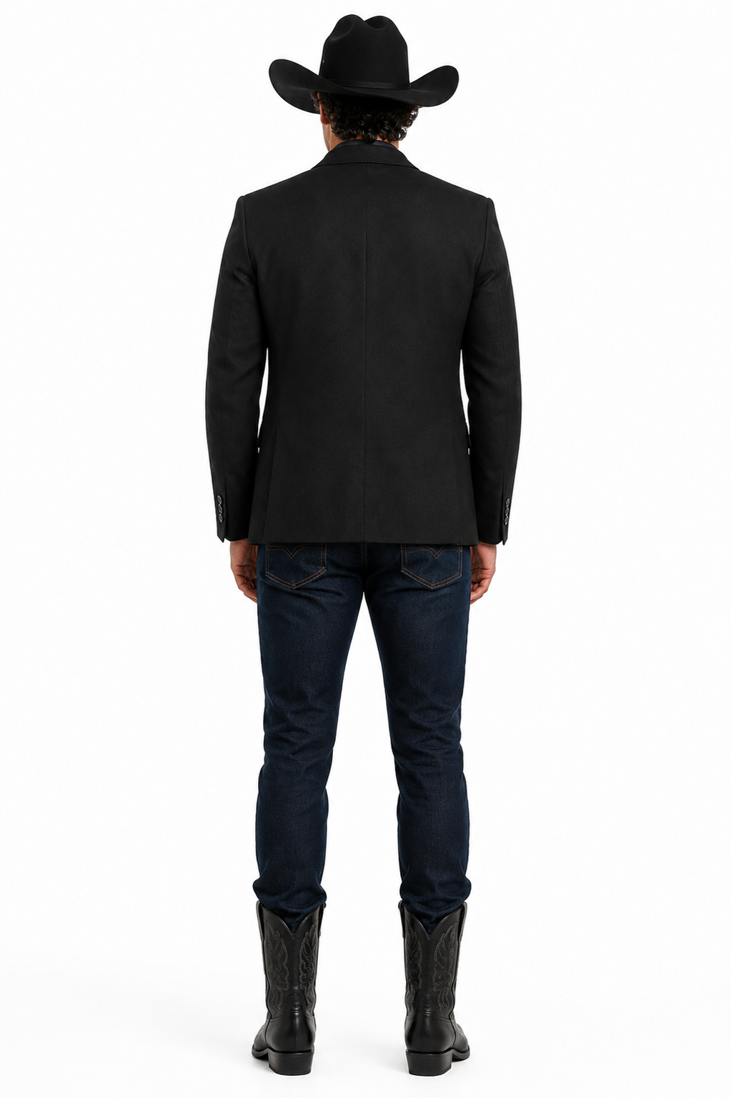 Casual Cowboy Blazer for Men Western Style with Rustic Charm