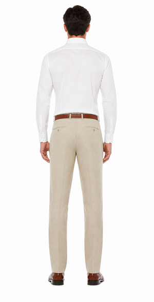 Casual Linen Suit Pants for Men – Breathable Beach Wedding Summer Trousers
