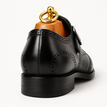 Burnished Wingtip Monk Strap KS099-710