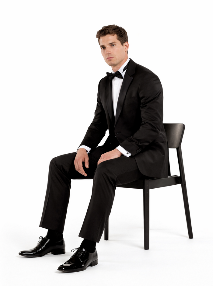 Classic Black Notch Tuxedo