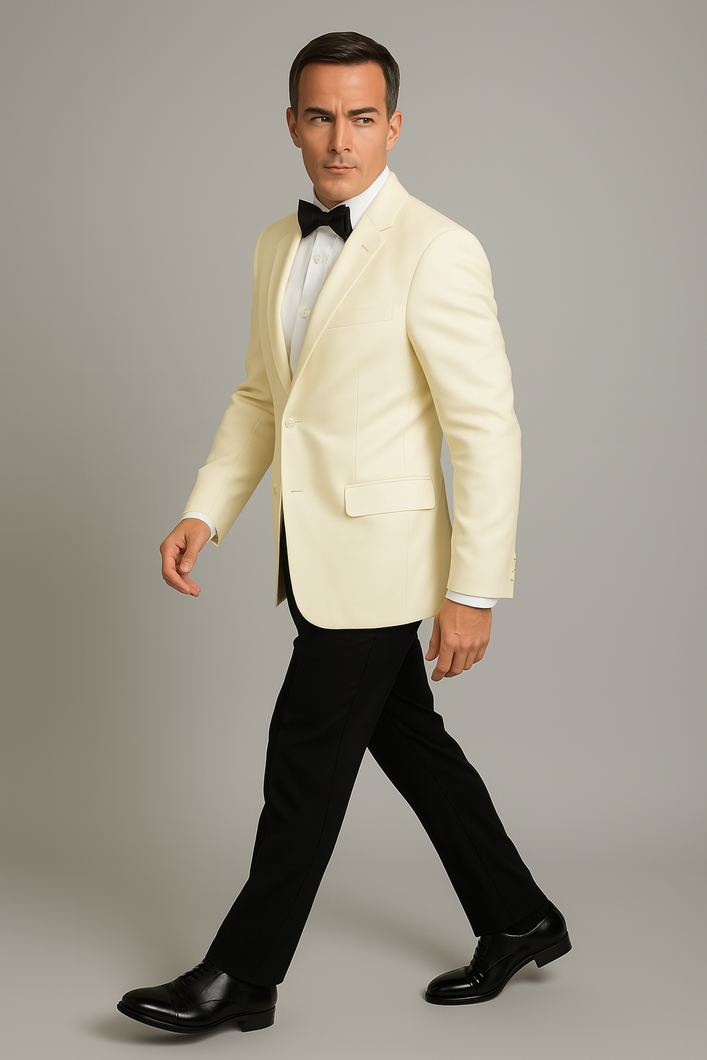 Ivory Double Breasted Tuxedo Dinner Jacket - Cream Dinner Jacket - Off White Tuxedo
