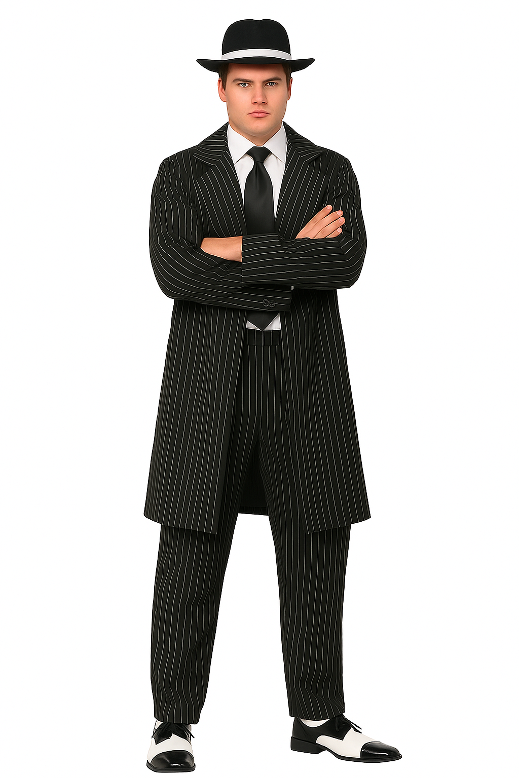 Zoot Suit Costume Black ~ White