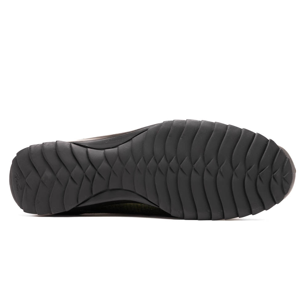 Marco Di Milano Crater Rustic Olive Caiman Crocodile & Lizard Sneakers