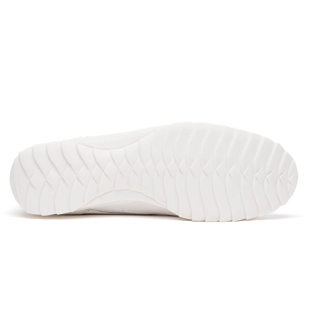 Marco_Di_Milano Crater White Leather Luxury Shoe