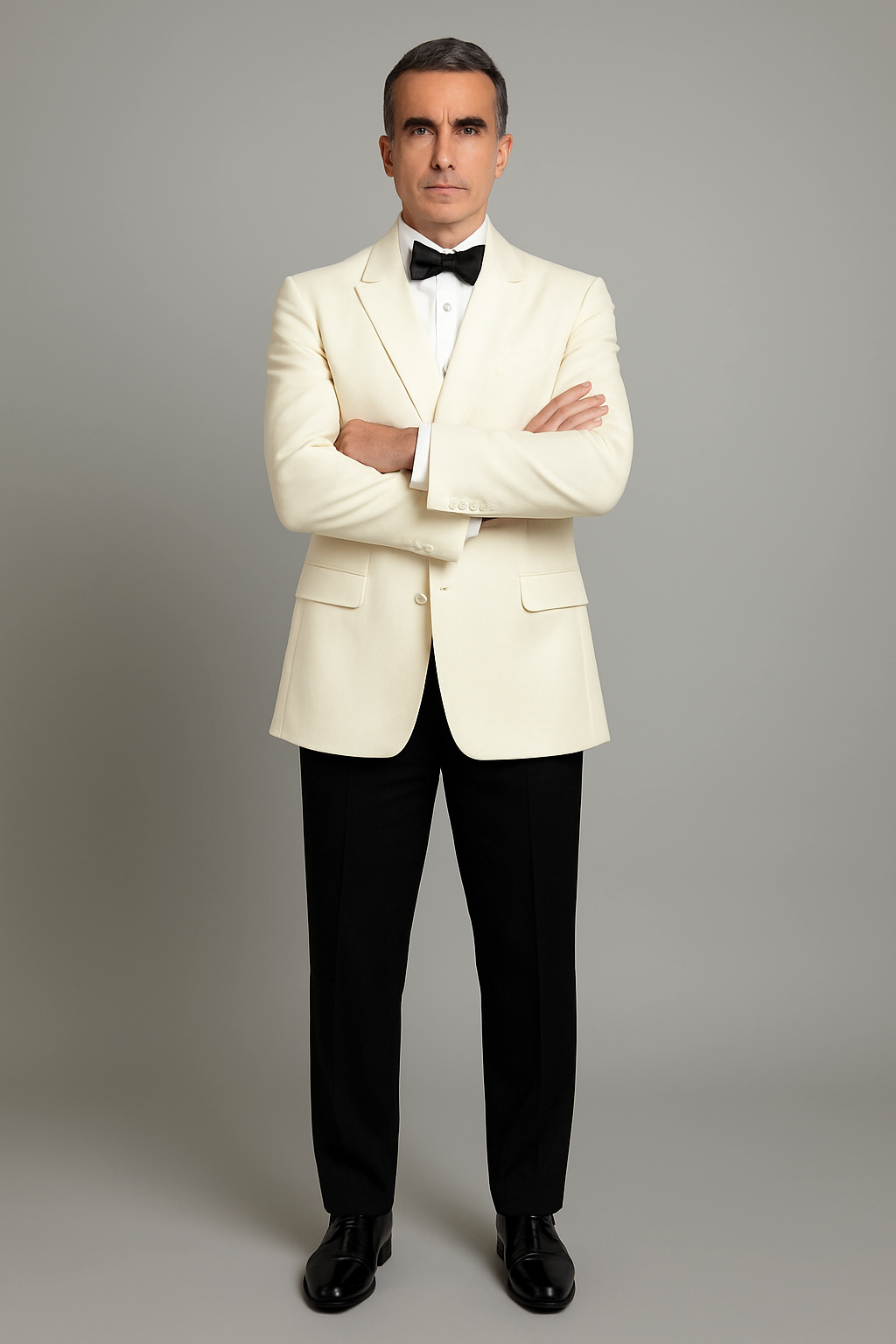 Ivory Double Breasted Tuxedo Dinner Jacket - Cream Dinner Jacket - Off White Tuxedo