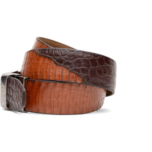 Marco Di Milano Moncalieri Belt Loafer - Brown Cognac Leather