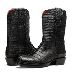 marco-di-milano-marlboro-black-hornback-crocodile-tail-tractor-sole-cowboy-boots
