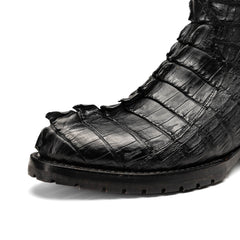 marco-di-milano-marlboro-black-hornback-crocodile-tail-tractor-sole-cowboy-boots