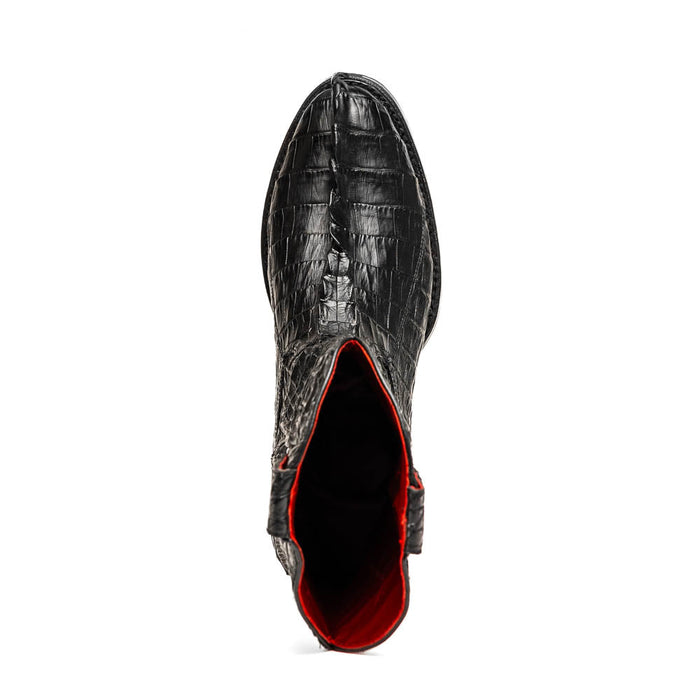 Marco_Di_Milano Marlboro Black Leather Oxfords