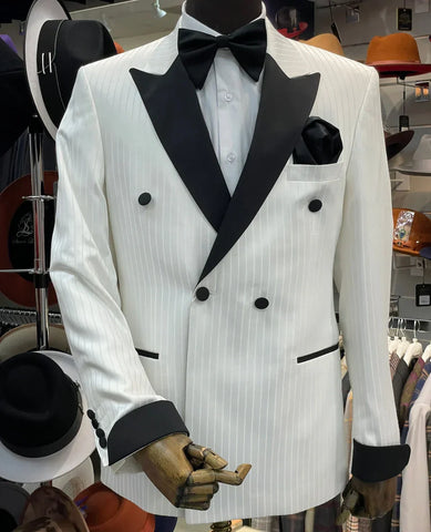 Black Gatsby Tuxedo ƒ?? Classic 1920s-Inspired Menƒ??s Formal Suit