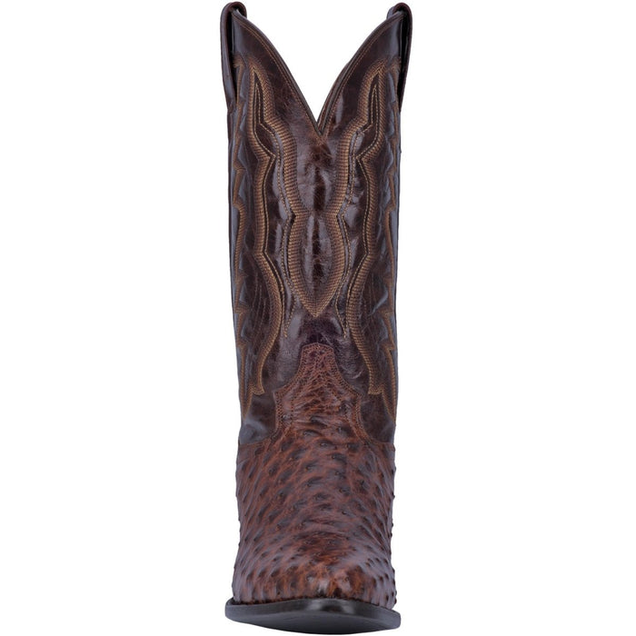 PERSHING FULL QUILL OSTRICH BOOT