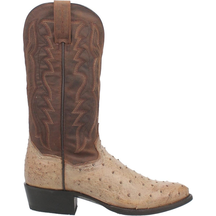 PERSHING FULL QUILL OSTRICH BOOT