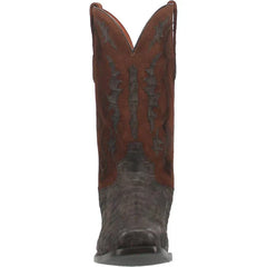dan-post-mens-stalker-genuine-caiman-belly-square-toe-boots-brown