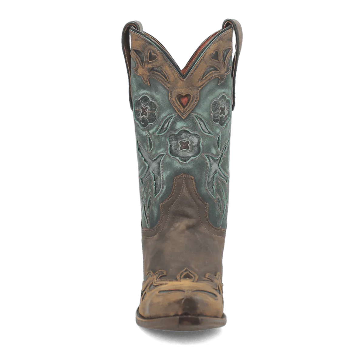 Dan Post Women's Vintage Bluebird Snip Toe Leather Boots - Chocolate