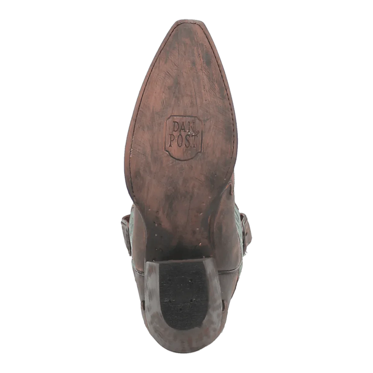 Dan Post Women's Vintage Bluebird Snip Toe Leather Boots - Chocolate