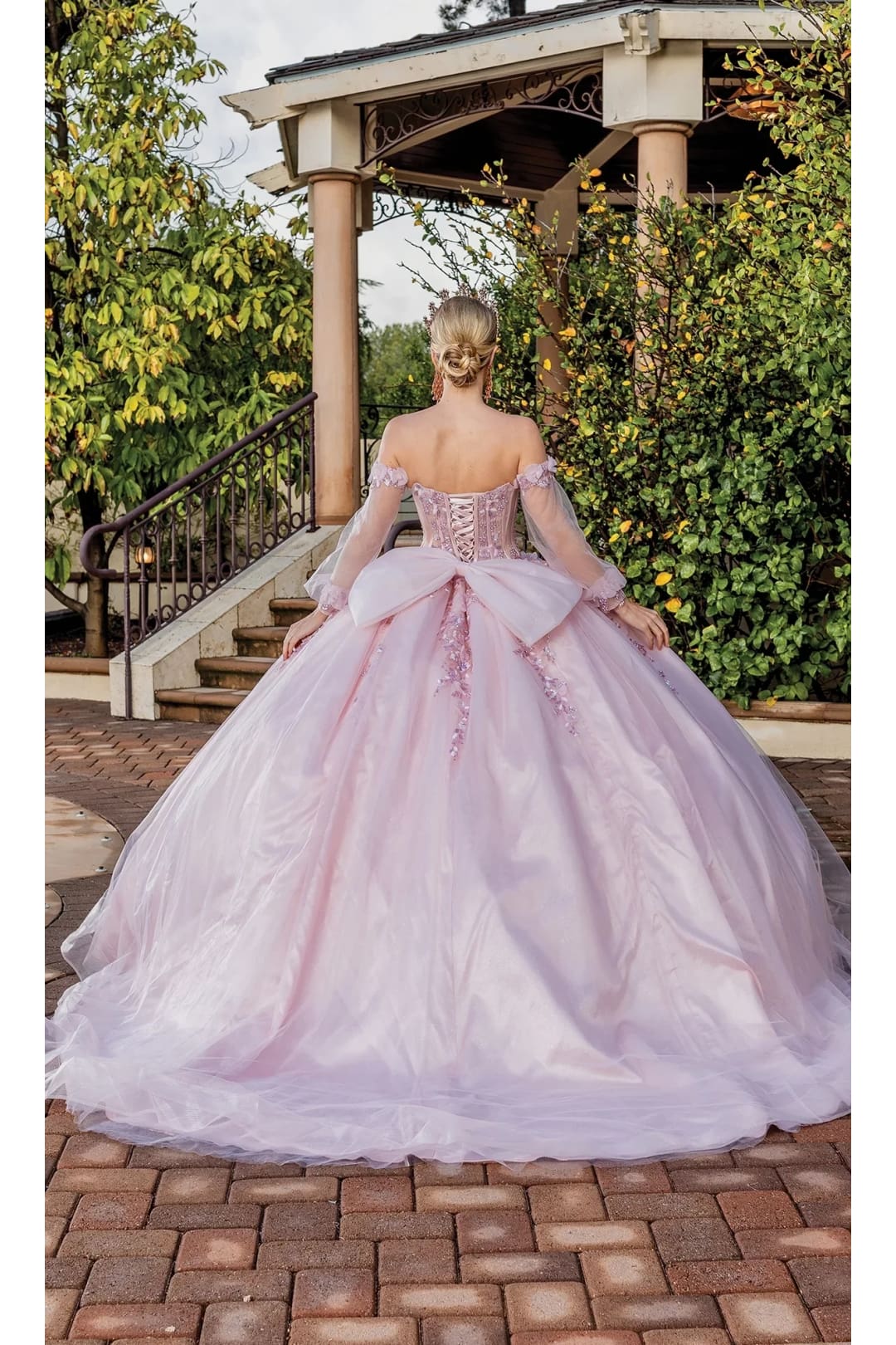 dancing queen dresses XS Dancing Queen Dresses DQ-1824 Quinceanera Gown for a Radiant Look