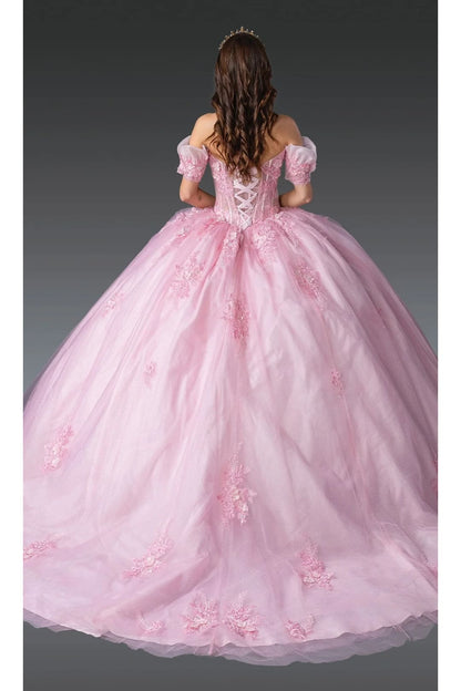Dancing Queen Dresses DQ-1932 Quinceañera Gown Timeless Elegance - Dress