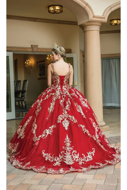 Dancing QueenDresses DQ-1651 Quinceañera Gown with Stunning Details - Dress