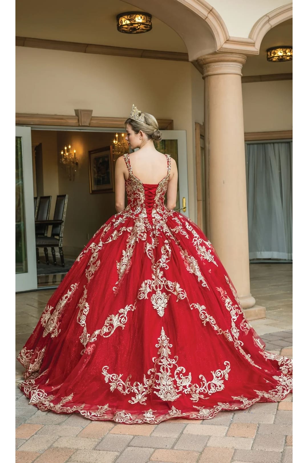 Dancing QueenDresses DQ-1651 Quinceañera Gown with Stunning Details - Dress