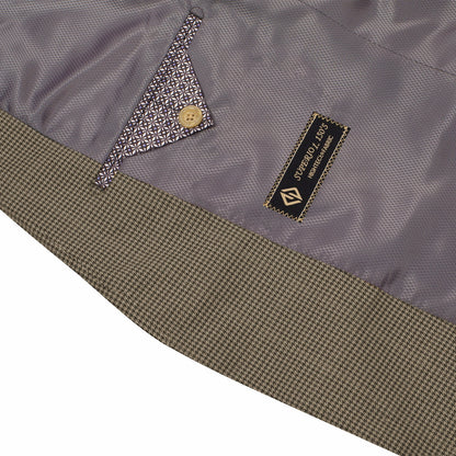 Mens 2 Button Slim Fit Light Brown Blazer