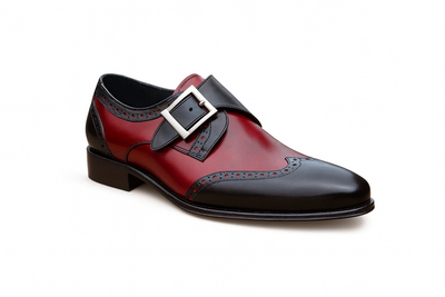 Burnished Wingtip Monk Strap KS099-710