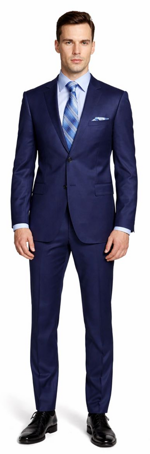 ENZO 150s Super Wool 2-Button Suits in 6 Solid Fabrics Colors
