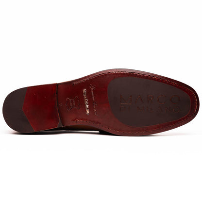 Marco Di Milano Enzo Cognac Leather Dress Shoe