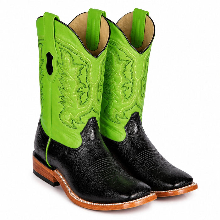 Smooth Ostrich Boots