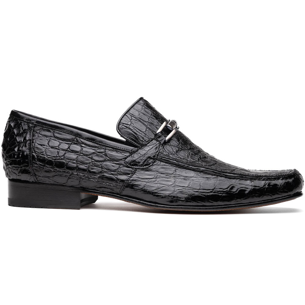 Marco_Di_Milano Fabro-Tin Black Leather Luxury Shoe