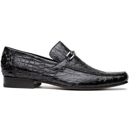 Marco_Di_Milano Fabro-Tin Black Leather Luxury Shoe