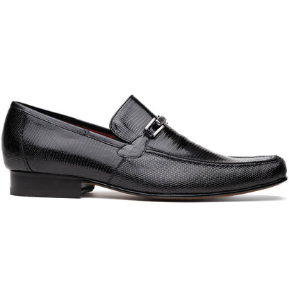 Marco_Di_Milano Fabro-Liz Black Leather Luxury Shoe