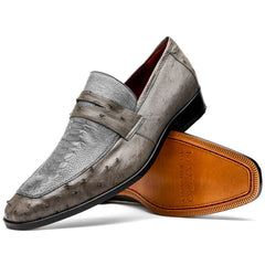 marco-di-milano-fangio-serpentine-grey-ostrich-penny-loafer
