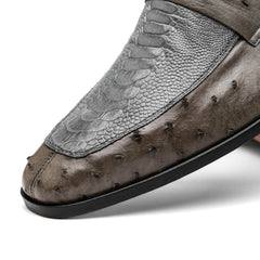 marco-di-milano-fangio-serpentine-grey-ostrich-penny-loafer