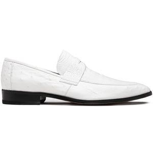 Marco_Di_Milano Fangio White Leather Luxury Shoe
