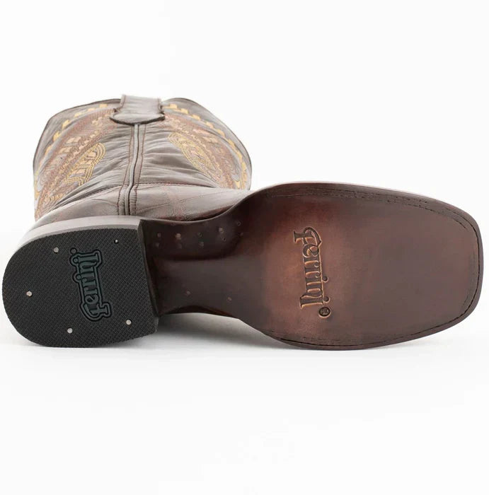 Mens Exotic Sneakers - Alligator Sneakers By Brand  in Color Chocolate