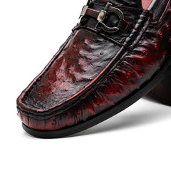 marco-di-milano-ferrioni-ostrich-black-cherry-bit-loafer