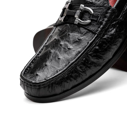Marco Di Milano Ferrioni Black Leather Luxury Shoe